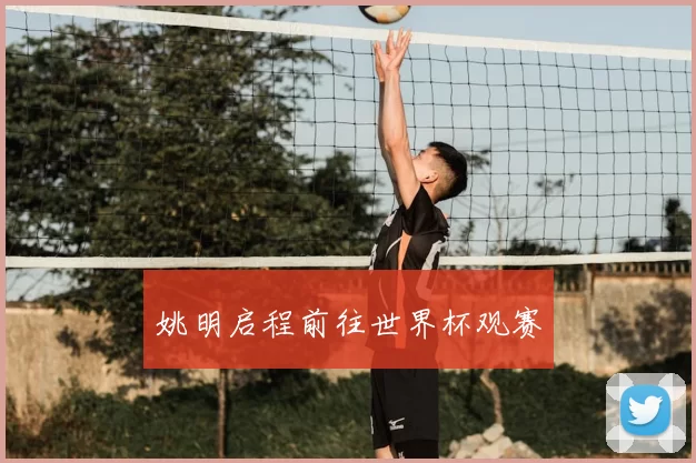 姚明启程前往世界杯观赛